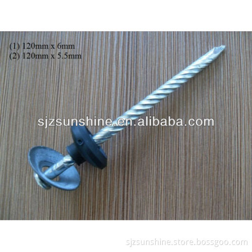 galvanized roofing nails with rubber washer manufacturer